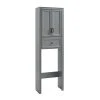 Crosley Tara Space Saver Cabinet -The Novogratz Shop 3618534 Gray