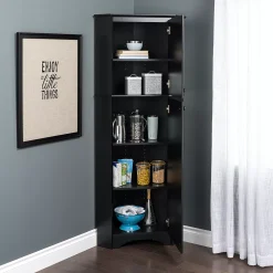 Prepac Elite Tall Corner Storage Cabinet 9 Prepac Elite Tall Corner Storage Cabinet -The Novogratz Shop 3624597 ALT2