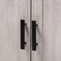 Baxton Studio Portia White Kitchen Storage Cabinet 9 Baxton Studio Portia White Kitchen Storage Cabinet -The Novogratz Shop 3689168 ALT2