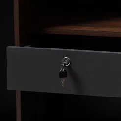 Baxton Studio Rikke Charcoal Wardrobe -The Novogratz Shop 3689180 ALT4