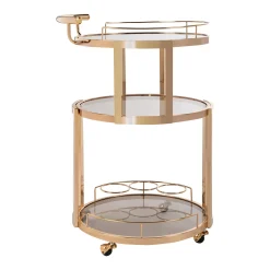 Safavieh Rio 3-Tier Round Bar Cart -The Novogratz Shop 3701391 ALT8