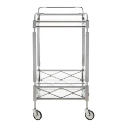 Safavieh Ingrid 2-Tier Rectangle Bar Cart -The Novogratz Shop 3703656 ALT3