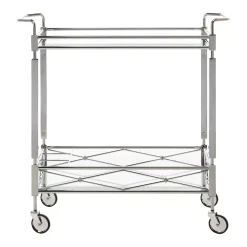 Safavieh Ingrid 2-Tier Rectangle Bar Cart -The Novogratz Shop 3703656 ALT8