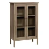 Sauder Anda Norr Display Storage Cabinet 1 Sauder Anda Norr Display Storage Cabinet -The Novogratz Shop 3704326