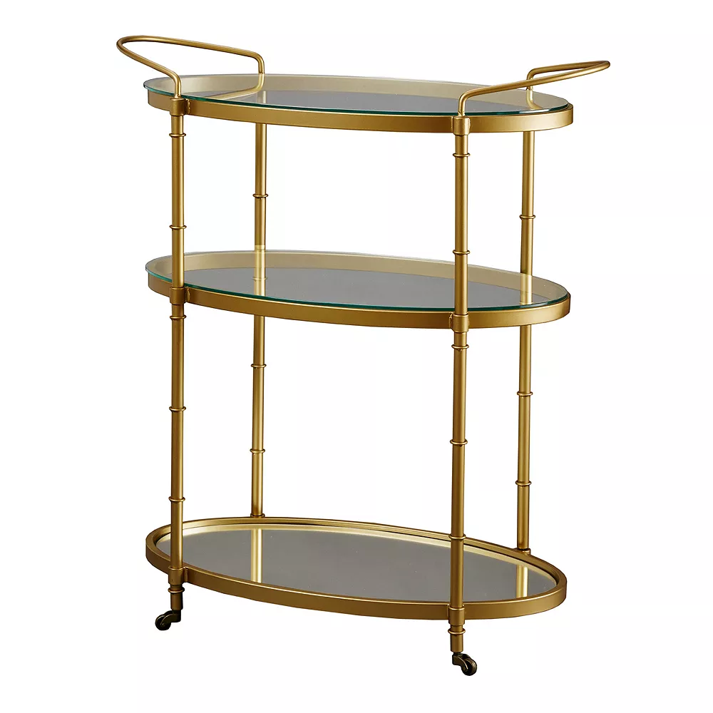 Madison Park Signature Lauren Bar Cart 3 Madison Park Signature Lauren Bar Cart