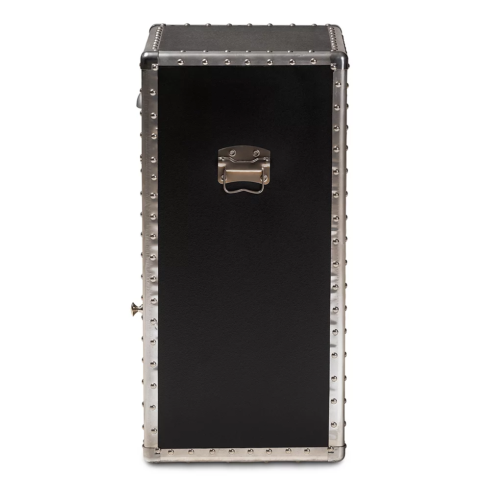 Baxton Studio Cosette Silver Cabinet 6 Baxton Studio Cosette Silver Cabinet - Image 4