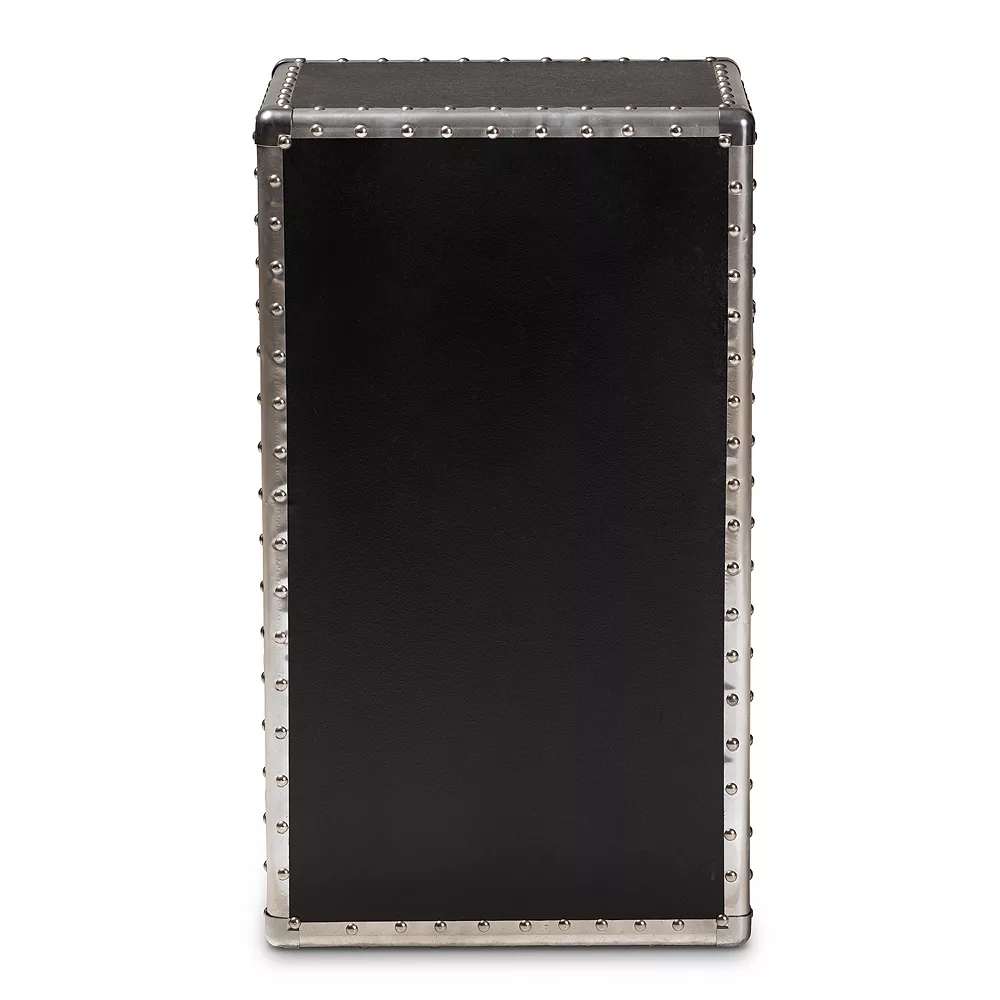 Baxton Studio Cosette Silver Cabinet 7 Baxton Studio Cosette Silver Cabinet - Image 5