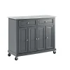 Crosley Avery Kitchen Cart 2 Crosley Avery Kitchen Cart -The Novogratz Shop 3762263