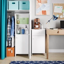 Riverridge Home Medford Single Door Floor Cabinet With Drawer 12 Riverridge Home Medford Single Door Floor Cabinet With Drawer -The Novogratz Shop 3765783 ALT4