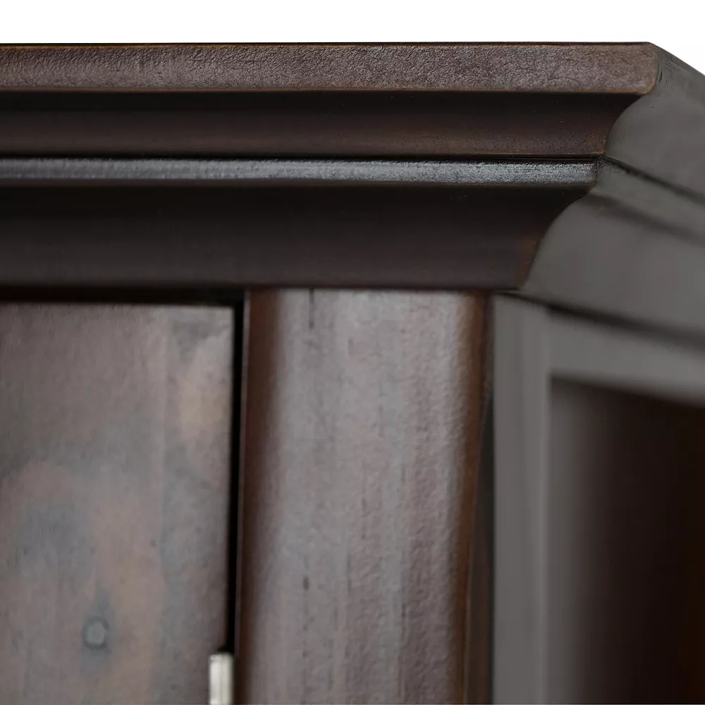 Simpli Home Acadian Rustic Entryway Storage Cabinet 5 Simpli Home Acadian Rustic Entryway Storage Cabinet - Image 3