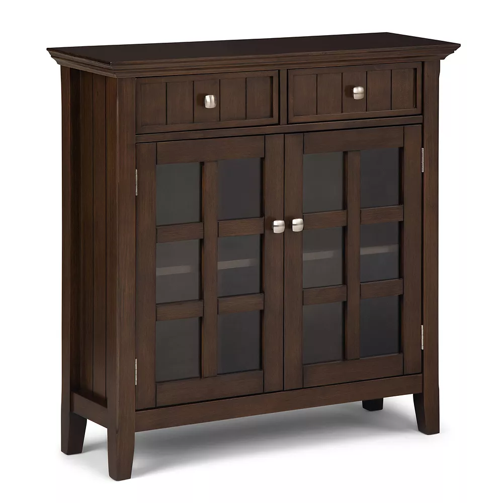 Simpli Home Acadian Rustic Entryway Storage Cabinet 3 Simpli Home Acadian Rustic Entryway Storage Cabinet