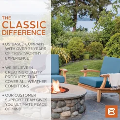 Classic Accessories Ravenna Rectangular Patio Seat Cushion Slipcover -The Novogratz Shop 3783825 ALT99