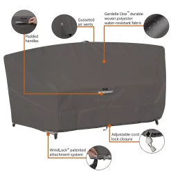 Classic Accessories Ravenna Curved Patio Sofa Cover -The Novogratz Shop 3785910 ALT22