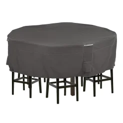 Classic Accessories Ravenna Tall Round Patio Table & Chair Set Cover