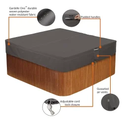 Classic Accessories Ravenna Square Hot Tub Cover 11 Classic Accessories Ravenna Square Hot Tub Cover -The Novogratz Shop 3785920 ALT22