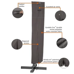 Classic Accessories Ravenna Offset Patio Umbrella & Frame Cover -The Novogratz Shop 3785931 ALT22