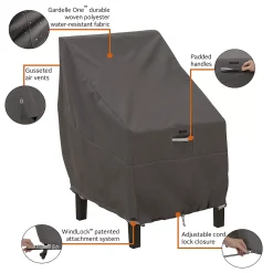 Classic Accessories Ravenna 4-Piece Standard Patio Chair Cover Set -The Novogratz Shop 3785946 ALT22