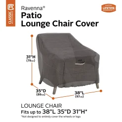 Classic Accessories Ravenna 2-Piece Patio Lounge Chair Cover Set -The Novogratz Shop 3785950 ALT23