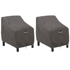 Classic Accessories Ravenna 2-Piece Deep Seated Patio Lounge Chair Cover Set