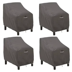 Classic Accessories Ravenna 4-Piece Deep Seated Patio Lounge Chair Cover Set