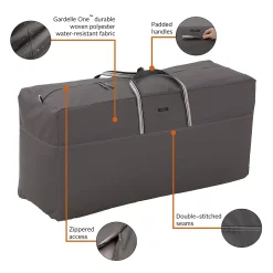 Classic Accessories Ravenna Oversized Cushion Storage Bag 12 Classic Accessories Ravenna Oversized Cushion Storage Bag -The Novogratz Shop 3785961 ALT22