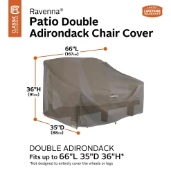 Classic Accessories Ravenna Double Adirondack Chair Cover -The Novogratz Shop 3785988 ALT23