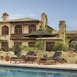 Classic Accessories Montlake FadeSafe Patio Bench/Settee Cushion Slip Cover -The Novogratz Shop 3786008 ALT2