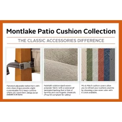 Classic Accessories Montlake FadeSafe Rectangular Patio Lounge Seat Cushion Slip Cover 13 Classic Accessories Montlake FadeSafe Rectangular Patio Lounge Seat Cushion Slip Cover -The Novogratz Shop 3786350 ALT4