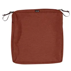 Classic Accessories Classic Accessories Montlake FadeSafe Square Patio Dining Seat Cushion Slip Cover