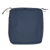 Classic Accessories Montlake FadeSafe Square Patio Dining Seat Cushion Slip Cover -The Novogratz Shop 3786367 Heather Indigo Blue