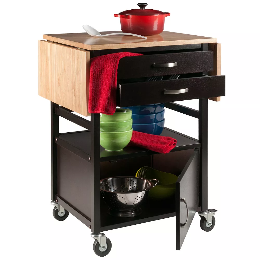 Winsome Bellini Kitchen Cart 5 Winsome Bellini Kitchen Cart - Image 3