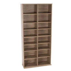 Atlantic Henley Adjustable Media Bookcase -The Novogratz Shop 3875535 ALT3