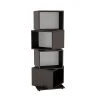 Atlantic 4-Tier Rotating Cube Bookcase