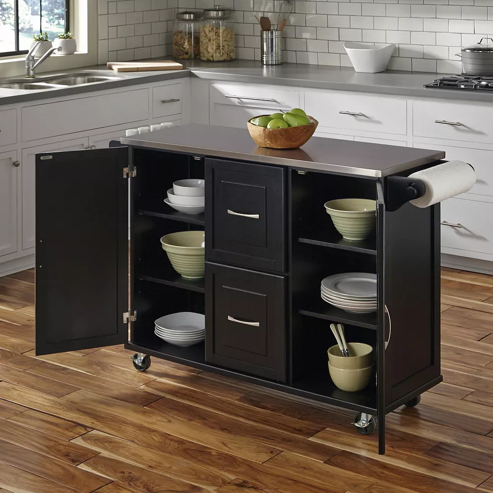 Homestyles Patriot Kitchen Cart 4 Homestyles Patriot Kitchen Cart - Image 2