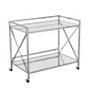 Southern Enterprises Maxton Gold Bar Cart -The Novogratz Shop 3929758