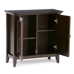 Simpli Home Amherst Transitional Low Storage Cabinet -The Novogratz Shop 3932795 ALT2
