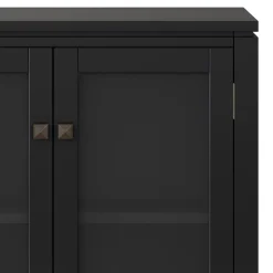 Simpli Home Cosmopolitan Contemporary Low Storage Cabinet 11 Simpli Home Cosmopolitan Contemporary Low Storage Cabinet -The Novogratz Shop 3932863 ALT3