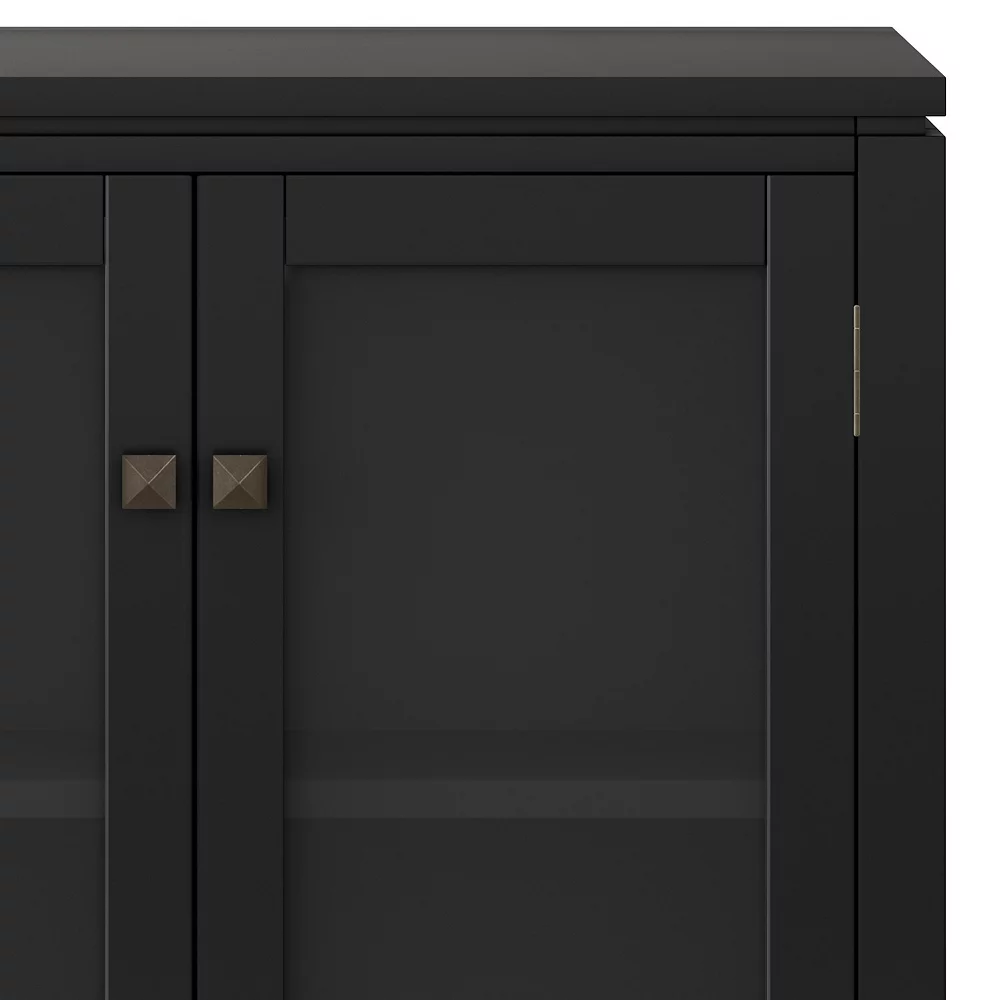 Simpli Home Cosmopolitan Contemporary Low Storage Cabinet 6 Simpli Home Cosmopolitan Contemporary Low Storage Cabinet - Image 4