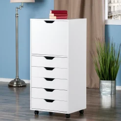 Winsome Halifax 5-Drawer Storage Cabinet -The Novogratz Shop 3964378 ALT5