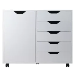 Winsome Halifax 2-Shelf Storage Cabinet 11 Winsome Halifax 2-Shelf Storage Cabinet -The Novogratz Shop 3964379 ALT4