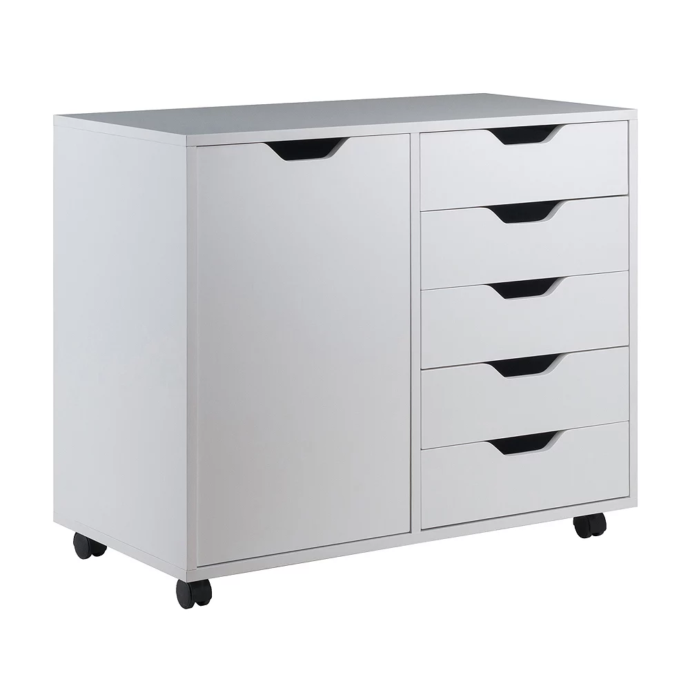 Winsome Halifax 2-Shelf Storage Cabinet 3 Winsome Halifax 2-Shelf Storage Cabinet