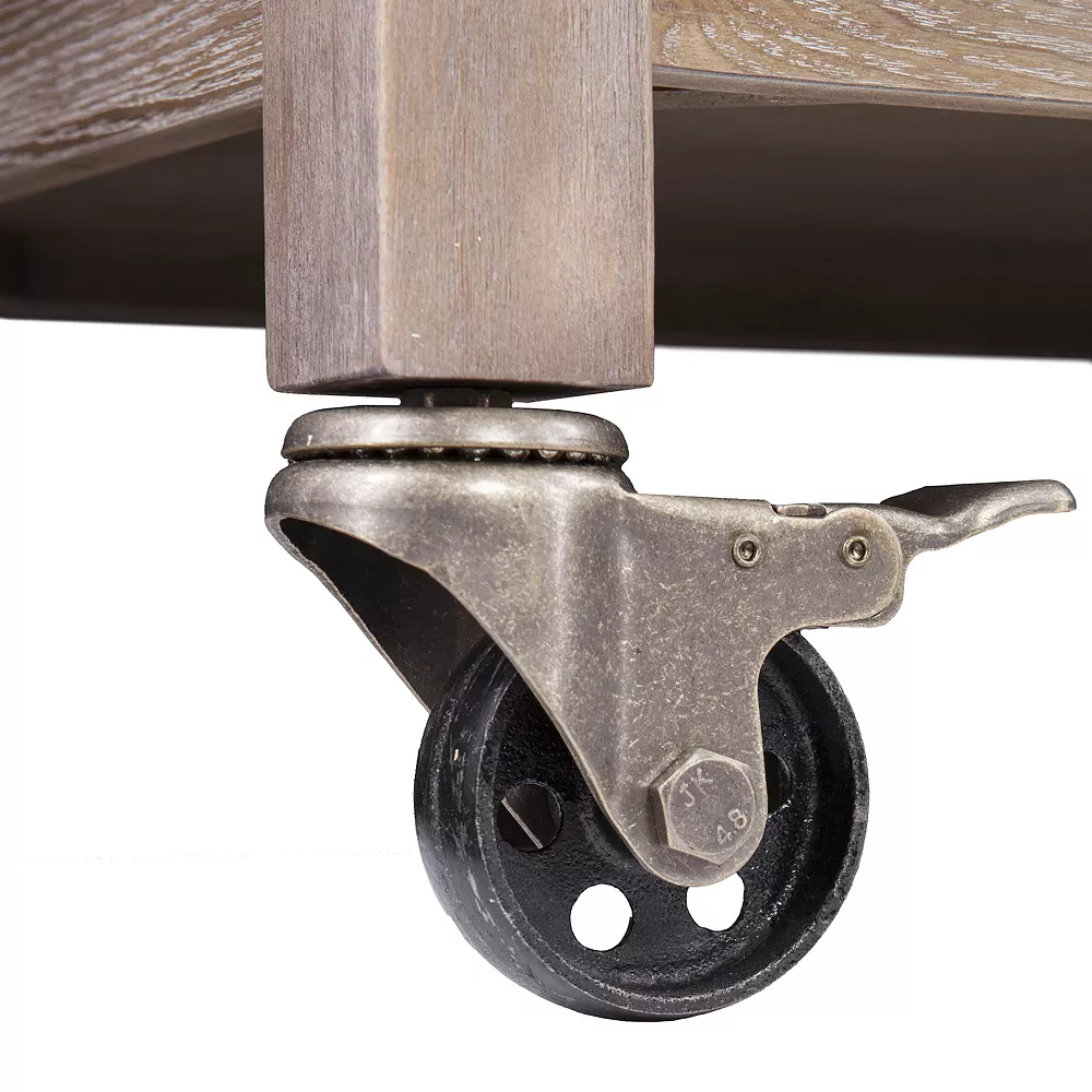 Southern Enterprises Dontos Industrial Kitchen Cart 5 Southern Enterprises Dontos Industrial Kitchen Cart - Image 3