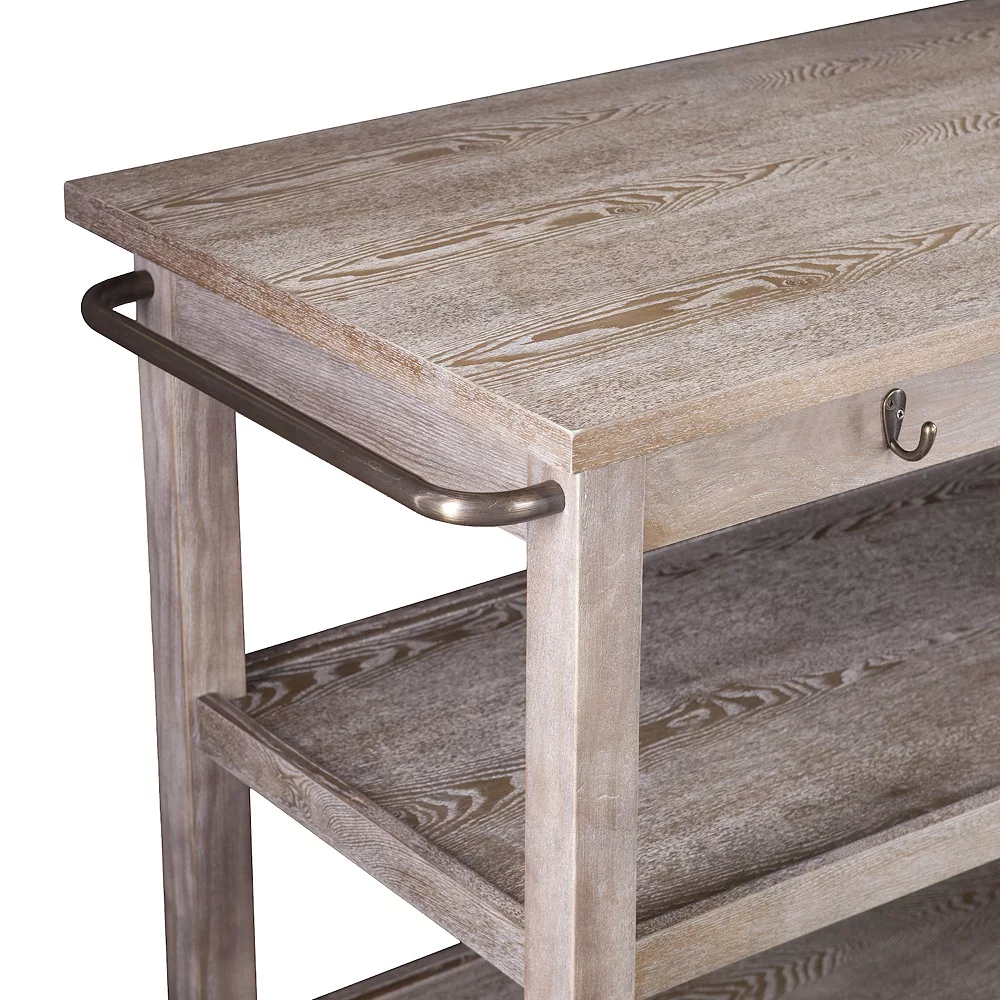 Southern Enterprises Dontos Industrial Kitchen Cart 6 Southern Enterprises Dontos Industrial Kitchen Cart - Image 4