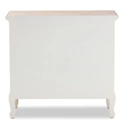 Baxton Studio Amalie White 4-Drawer Storage Cabinet -The Novogratz Shop 3978068 ALT5