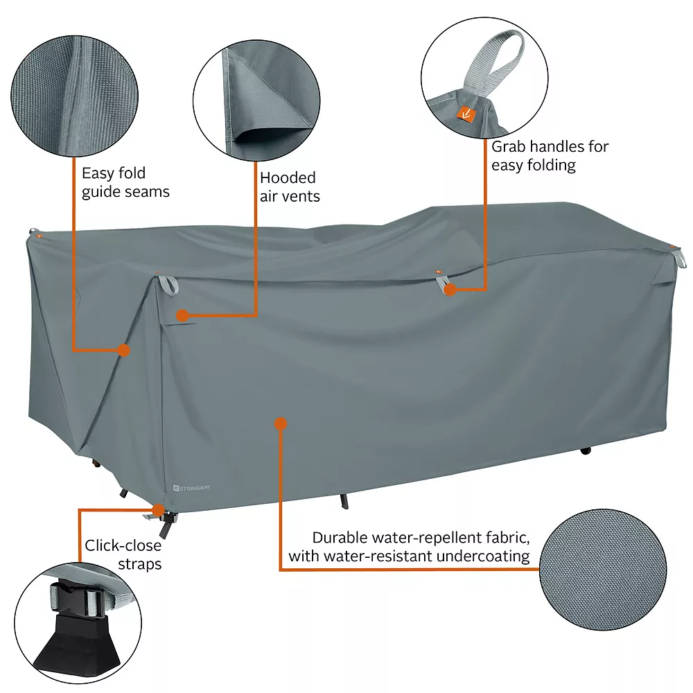 Classic Accessories Storigami X-Large Patio Furniture Cover 5 Classic Accessories Storigami X-Large Patio Furniture Cover - Image 3