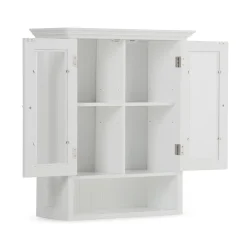 Simpli Home Acadian Double Door Wall Bath Cabinet -The Novogratz Shop 4263938 ALT