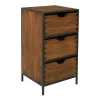 OSP Home Furnishings OSP Designs Clermont 3-Drawer Storage Cabinet -The Novogratz Shop 4264174
