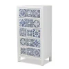 Baxton Studio Alma 5-Drawer Storage Cabinet -The Novogratz Shop 4264730