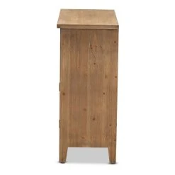 Baxton Studio Clement 2-Drawer Storage Cabinet -The Novogratz Shop 4485447 ALT4