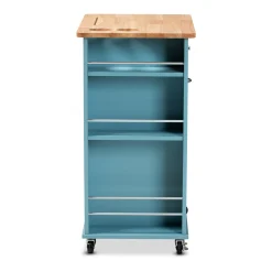 Baxton Studio Liona Kitchen Cart -The Novogratz Shop 4485457 ALT4